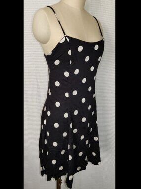 Vintage | Summer dress | Polka dots | Spaghetti straps